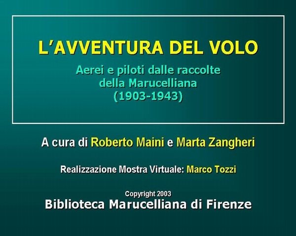 Diapositive Mostra Immagini del Volo