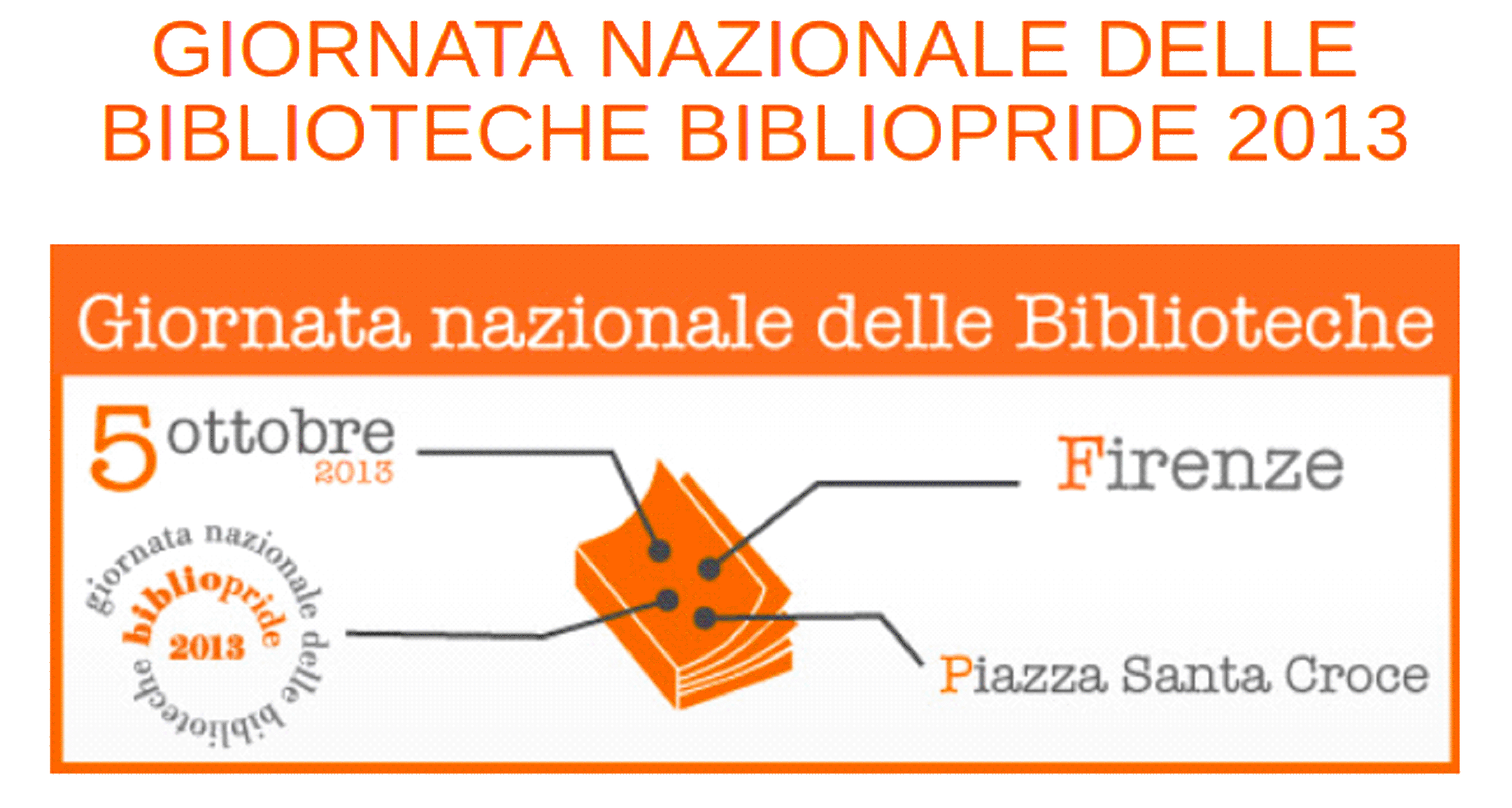 Loghi BIIBLIOPRIDE 2013