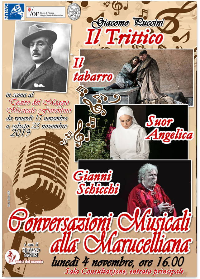 Locandina Conversazioni Musical: 4 novembre 2019