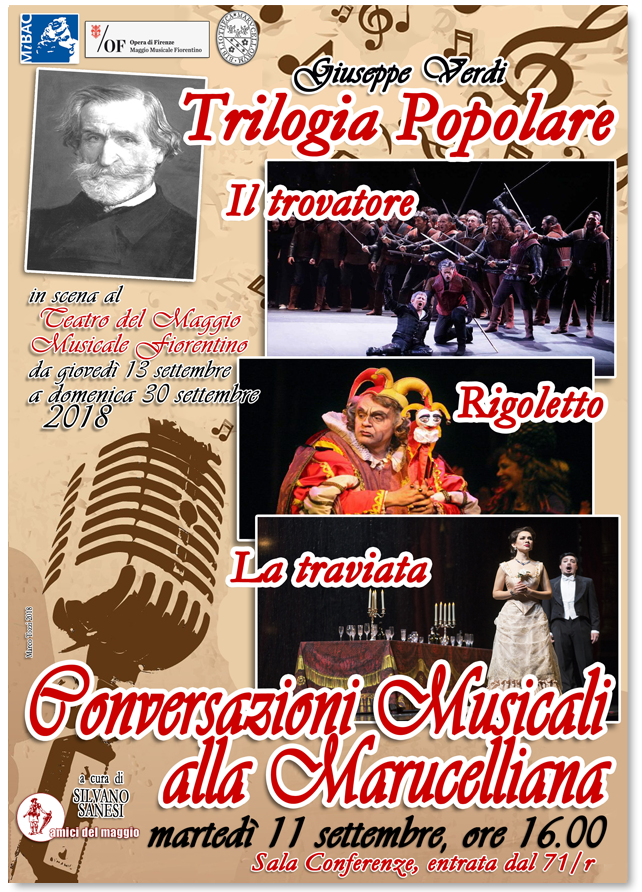 Locandina Conversazioni Musical: 13 marzo 2018