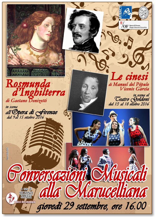 Locandina Conversazioni Musical: 29 settembre 2016