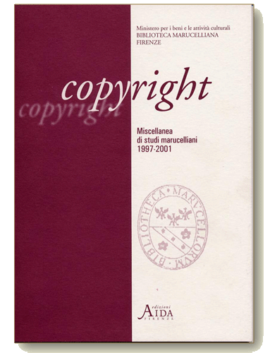 La copertina del volume 'Copyright'