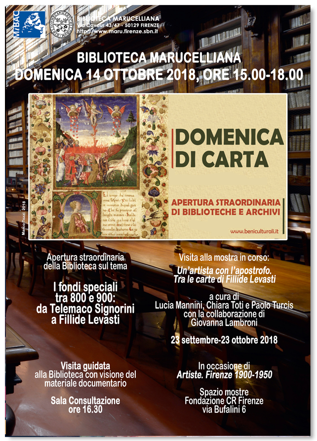 Locandina DOMENICA DI CARTA 2018