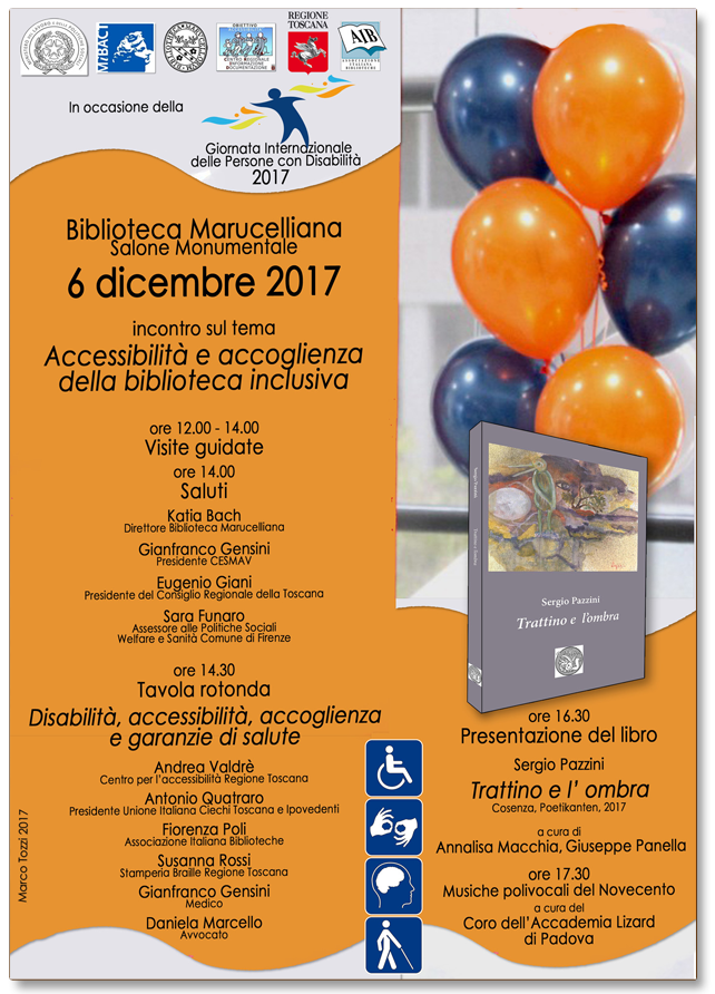 Incontro sul tema «Accessibilit e accoglienza della biblioteca inclusiva»