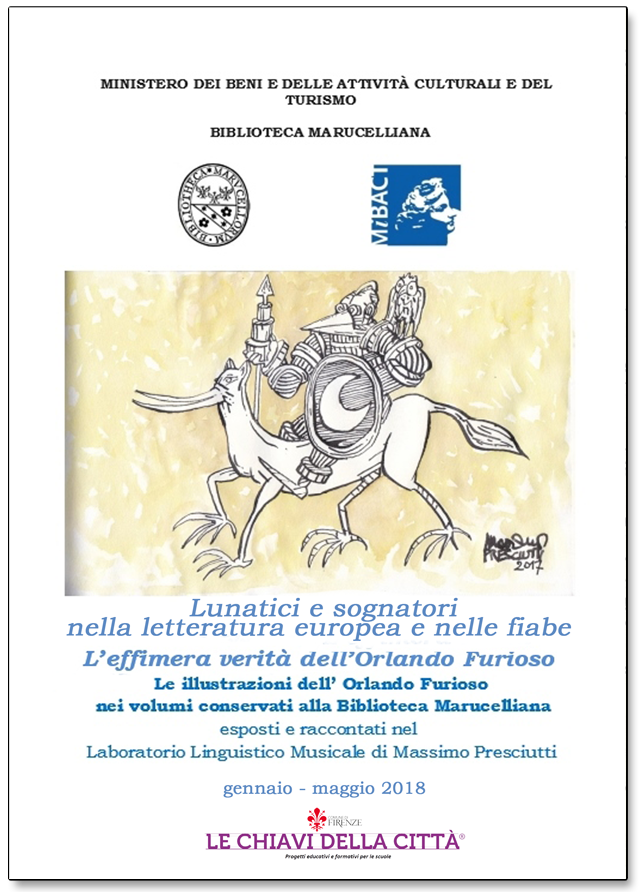 Locandina LAboratorio Linguistico Musicale «L'ORLANDO FURIOSO’