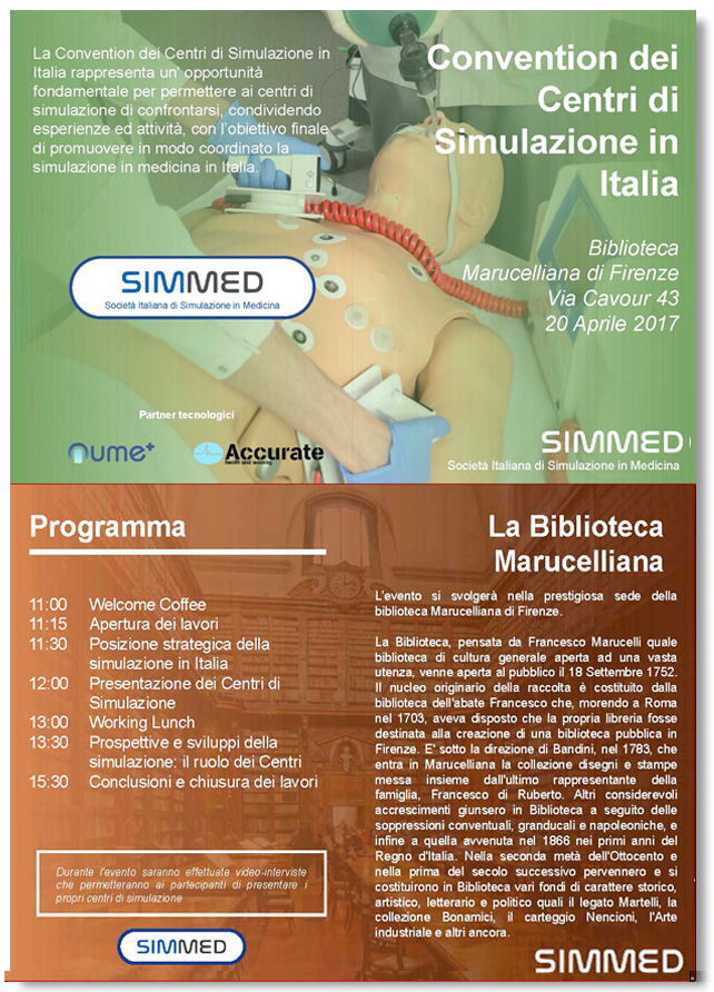 Programma Convention SIMMED 20 aprile 2017