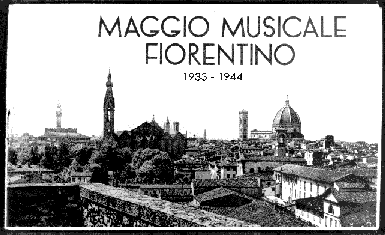 locandina della mostra sulle celebrazioni del 70 anniversario
		   della nascita del Maggio Musicale Fiorentino