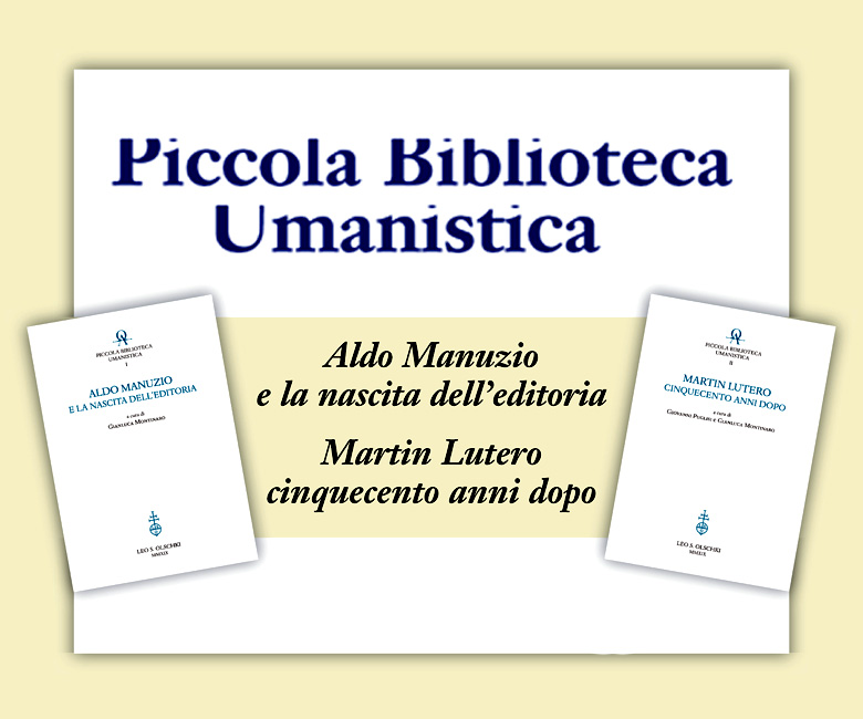 Presentazione dei primi due volumi della «Piccola Biblioteca Umanistica»