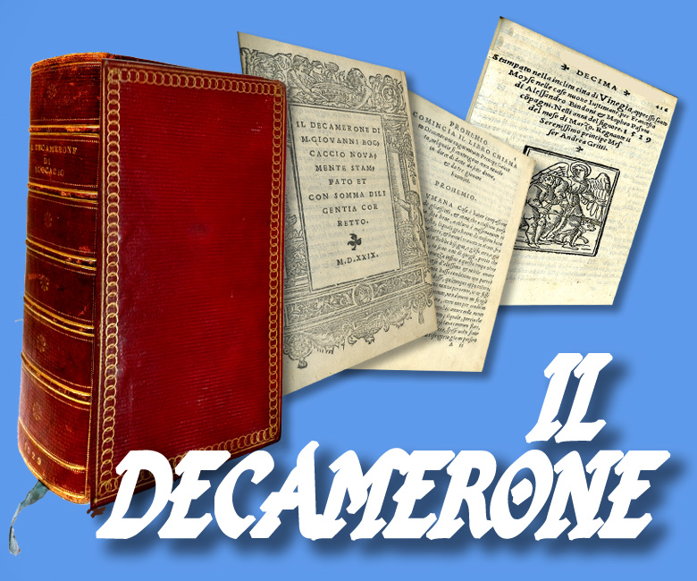 Mostra «<em>IL DECAMERONE</em> una rara edizione in Marucelliana»