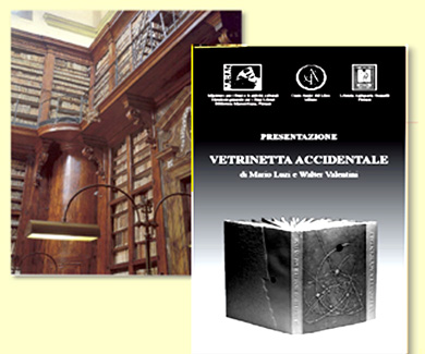 Presentazione del libro d'artista «Vetrinetta accidentale»