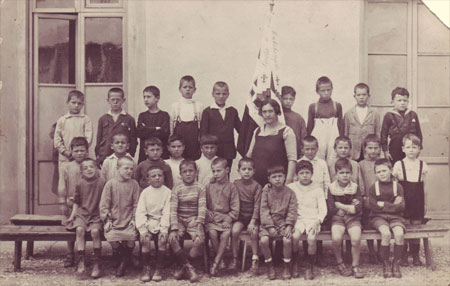 Alunni della scuola Vittorio Veneto di Via dei Malcontenti